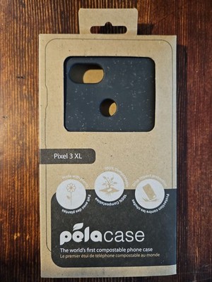 Pela Eco-Friendly Phone Case, Google Pixel 3 XL, Black, Compostable