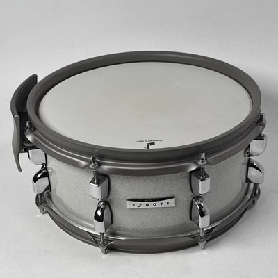EFNOTE 5 Snare Drum 12x5 Electronic Mesh Drum Pad EFD-S1250 White Sparkle Tested