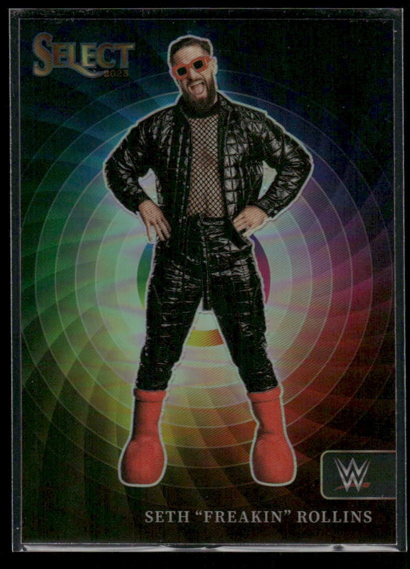2023 Select WWE Seth Rollins #10 Color Wheel SSP