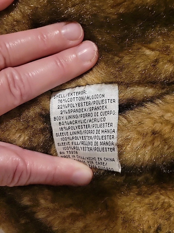 CHAQUETA VAQUERA DE MEZCLILLA FORRADA DE PIEL MARVIN RICHARDS DE COLECCIÓN AÑOS 80 90 BOTÓN DELANTERO ABRIGO MUJER Foto 4 de 4