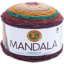 Lion Brand 525-215 Mandala Yarn-Warlock 3Pk 