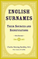Charles Bardsley | English Surnames, Their Sources And Significations | Buch
