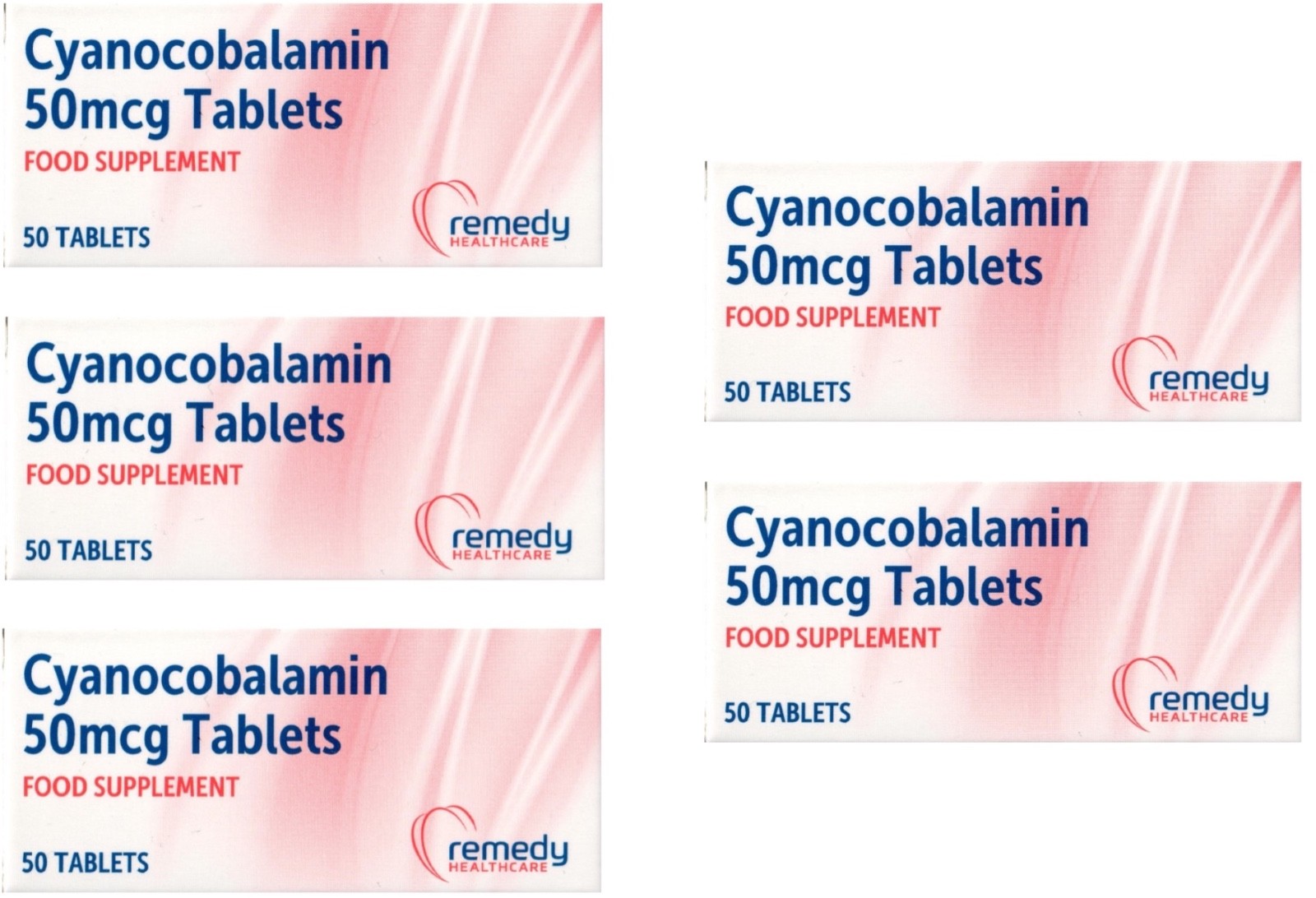 Remedy Healthcare Cyanocobalamin Vitamin B12 50mcg Tablets (3 x 50 pack) - Image 10