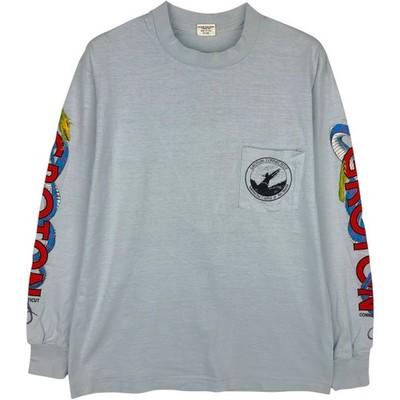 Used ~90'S BELTON Long-Sleeve T-Shirt Made in USA Men's Size M (approx.) Vintage