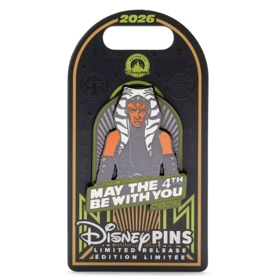 Star Wars X Disney May The 4th Be With You 2026 Pin Set Limited