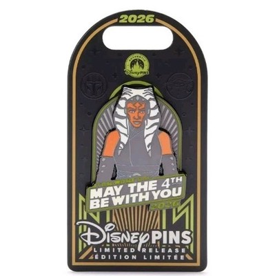 Star Wars X Disney May The 4th Be With You 2026 Pin Set Limited