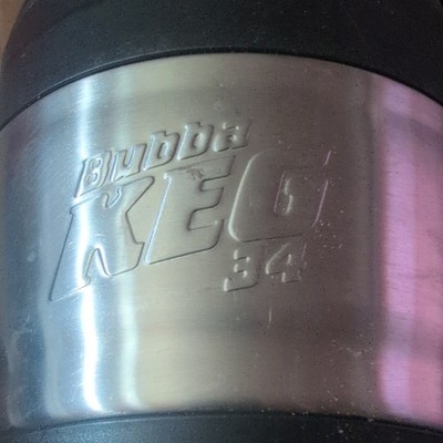 bubba Keg 34 oz Insulated Stainless Steel Travel Mug w/ Handle, Lid Black