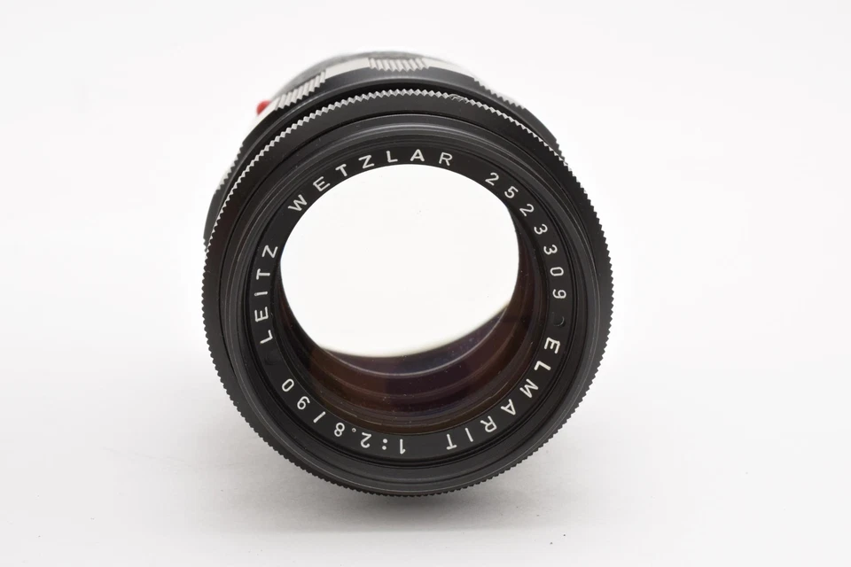 Lente negra Leica Leitz Elmarit M 90 mm f/2,8 E39 [casi como nueva+++] de JAPÓN Foto 3 de 4