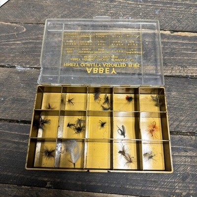 Vintage Forellenfliegen in Abteiqualität - 