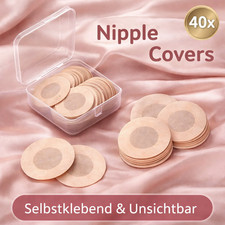40 Stück Einweg Nippel Nipple Cover Brustwarzen Aufkleber BH Selbstklebend
