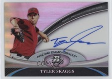 2011 Bowman Platinum Prospect Tyler Skaggs #BPA-TS Auto 0l44