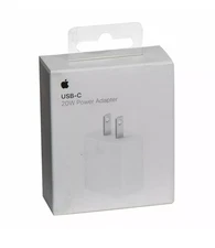 GENUINE Apple USB-C 20W Power Adapter iPhone 16/15/14/16 Pro/16 Pro Max OPEN BOX