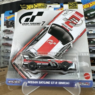 ホットウィール グランツーリスモ SKYLINE GT-R BNR34 Hot Wheels Premium Pop Culture 2025 Gran Turismo 7 Nissan Skyline