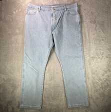 Wrangler Men's 13MWZ Cowboy Cut Original Fit Jeans 42x30 Light Wash Denim NWT