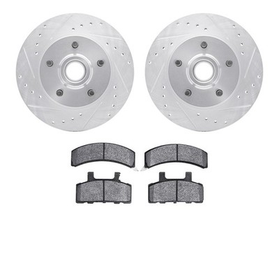 Dynamite Friction Disc Brake Kit for 1988-1991 Chevrolet C1500 7202-48018