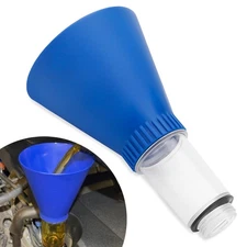 Locking Oil Funnel Threaded Adapter Hands Free Fill Tool for Toyota Lexus Scion