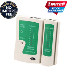 Cat5 CAT6 RJ11 RJ12 RJ45 Network Ethernet Lan Internet Cable Tester Test Tool US