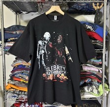Camicia Kane WWE Celebrity Deathmatch super rara stivali moderni taglia large