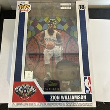 Funko Pop! #18 Mosaic Trading Card Zion Williamson Vinyl Figure Pelicans 