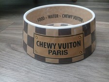 Grand bol à damier Chewy Vuiton Paris neuf