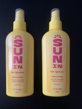 2 Pack Sun-In Hair Lightener, Lemon Fresh 4.7 fl oz 138.9 ml 