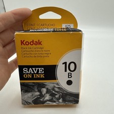 NEW SEALED Kodak 10B Black Ink Cartridge 1163641 Genuine Authentic