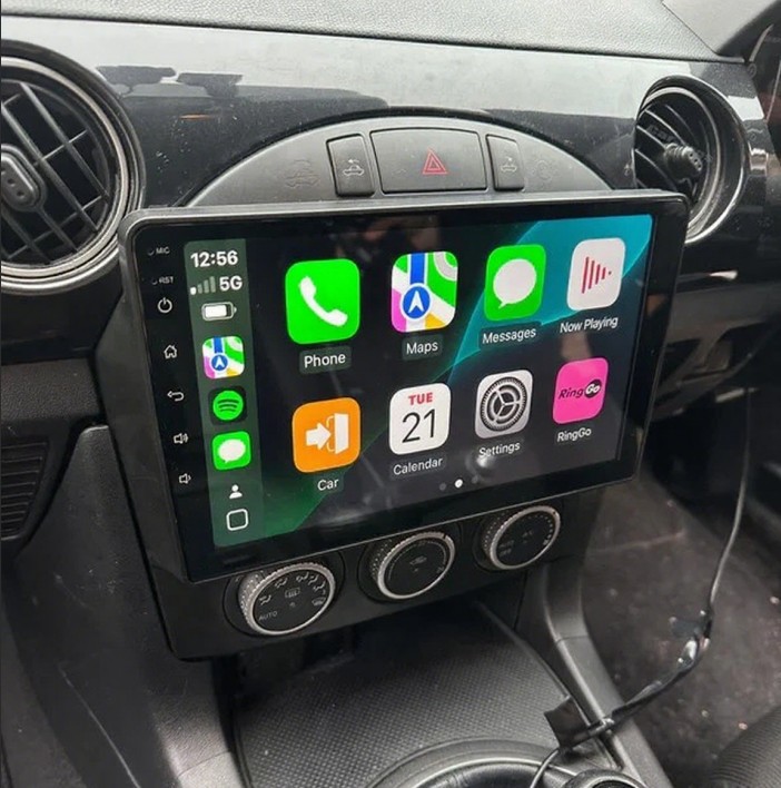 4+64GB Android 15 Car Stereo for Mazda MX-5 Miata 2006-2015 CarPlay GPS Radio BT