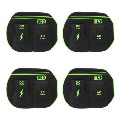 4 PCS Steckerschutzabdeckung Elektromobil Zubehör Für Elektrofahrzeuge