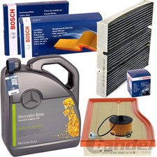 BOSCH FILTERSET+OE MB 5W30 &Ouml;L passend f&uuml;r MERCEDES A/B KLASSE 177 247 GLA GLB