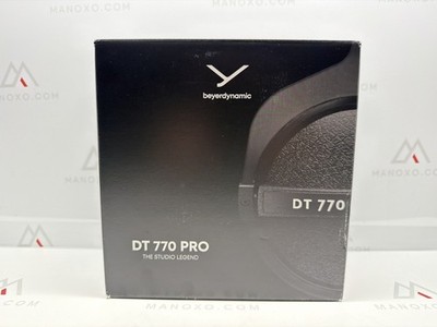 beyerdynamic DT 770 PRO 80 Ohm Over-Ear Studio Headphones in Gray. Enc
