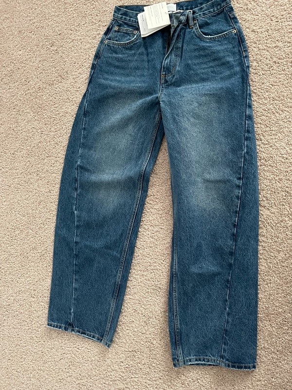 WOMEN'S BAYSE JEANS SIZE 8 BROOKLYN BARREL LEG JEAN-NEW BB00014