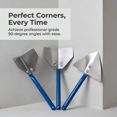 Corner Trowel Set for Wall Plastering - Inner and Outer Corner Tools