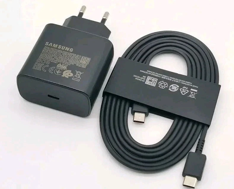 Caricabatterie Samsung EP-TA845 45W USB-C  con Cavo - Nero - Immagine 3 di 3