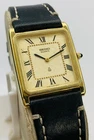 Vintage Seiko Tank 6020-5460 Roman Dial Men's Quartz Watch