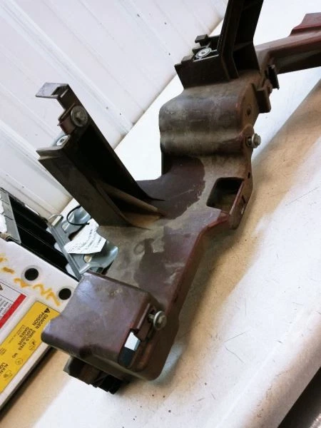 04-07 JAGUAR XJ8 X350 VDP RADIATOR CORE SUPPORT BRACKET OEM 2W93-8B041-BC - Image 2 of 4