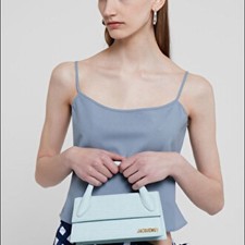 JACQUEMUS Blue 'Le Haut Tangelo' Camisole