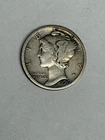 1919 D Mercury Dime 90% Silver XF  "Actual Coin Pictured - Key Date