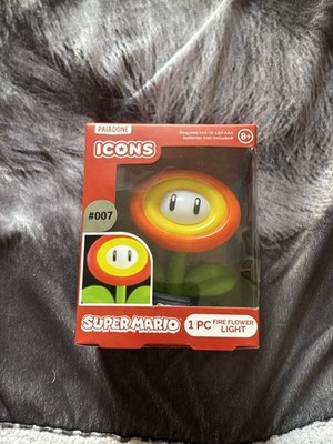 Super Mario Fire Flower Light Paladone Icons