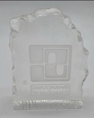 Swarovski Crystal - Vertical Iceberg Dealer Plaque - SCDPNR3.  