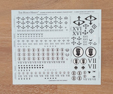 Horus Heresy Box Set transfer sheet -- US Import Tax Prepaid 