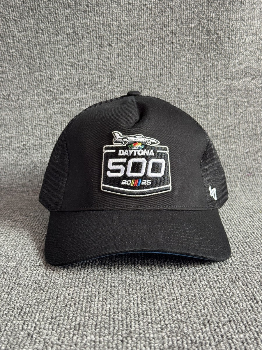 '47 Brand Daytona 500 2025 Trucker Snapback Black Hat NASCAR