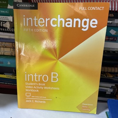 Interchange Ser.: Interchange Intro B Full Contact with Online Self-Study by...