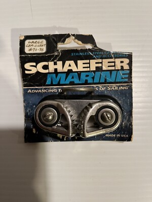Schaefer #70-38 Sure Grip Sailboat Cam Cleat Size Large With Fairlead-Brand New