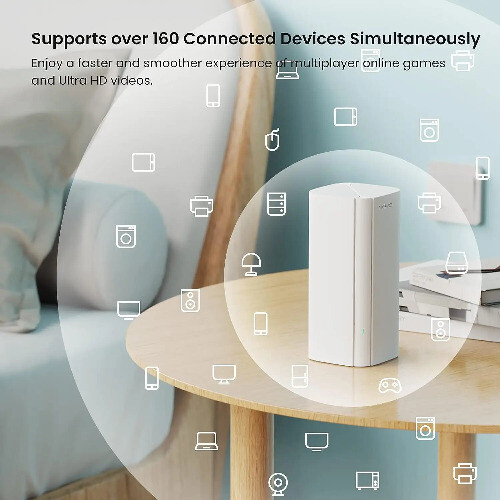 WiFi6 Mesh System EM/MX12 Wireless Router Wi-Fi6 Mesh WiFi - 第 3/13 張圖片