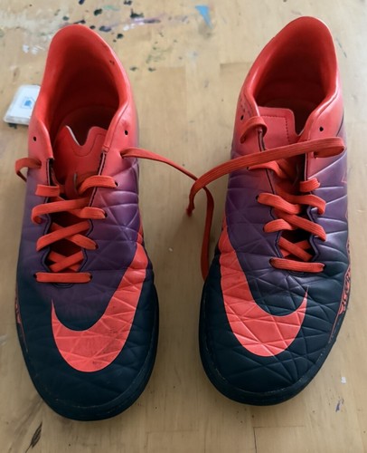 Nike Hypervenom Phelon II IC TF Astro Turf Mens Sz 8.5 Purple 749899-845 - Picture 6 of 10