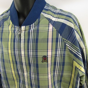 tommy hilfiger plaid coat