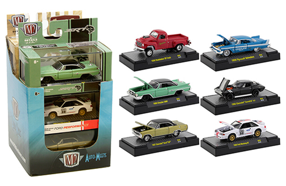 ミニカー M2MACHINES M2 MACHINES AUTO MEETS RELEASE 52 IN ACRYLIC CASE 1:64 MODEL CAR