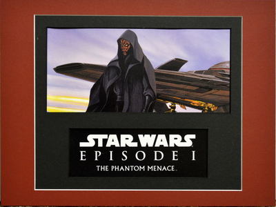 Star Wars Episode 1 The PHANTOM MENACE - DARTH MAUL PROFESSIONALLY