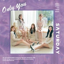 K-POP SATURDAY 5th Single Album [Only You] CD+Booklet+Photocard+Sticker Sealed