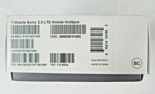 T-Mobile Sonic 2.0 LTE Mobile HotSpot Open Box - 第 2/2 張圖片